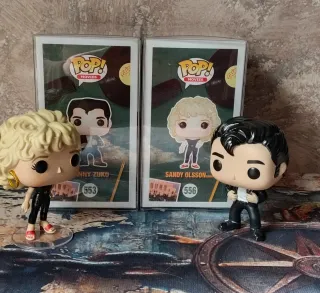 Funko Pop Grease Danny Zuko y Sandy Olsson