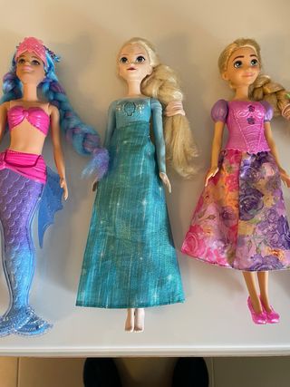 Pack 5 Muñecas Disney + Accesorios