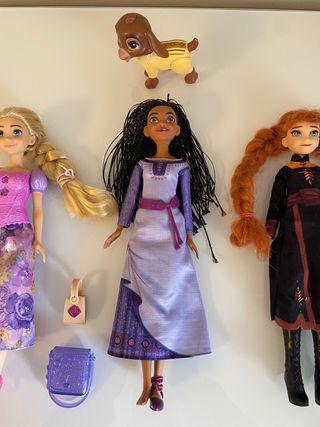 Pack 5 Muñecas Disney + Accesorios