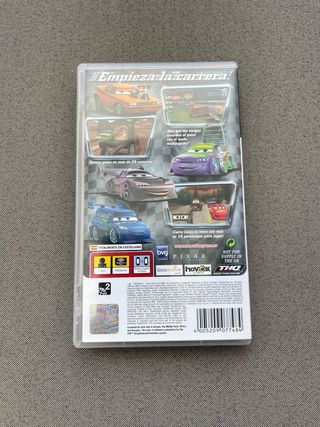 Juego PSP Cars Disney Pixar