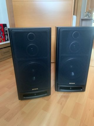 Altavoces Aiwa Negro