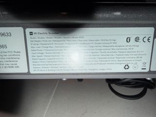 Patinete Eléctrico Xiaomi