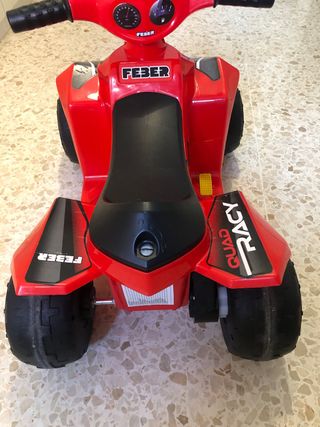 FEBER Quad Racy 6V Eléctrico Niños