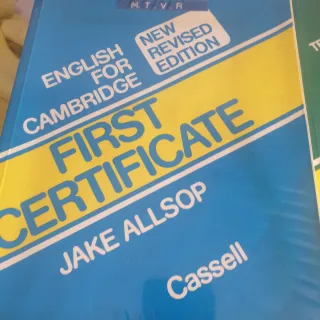 English for Cambridge First Certificate