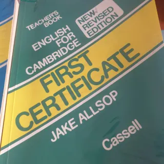 English for Cambridge First Certificate