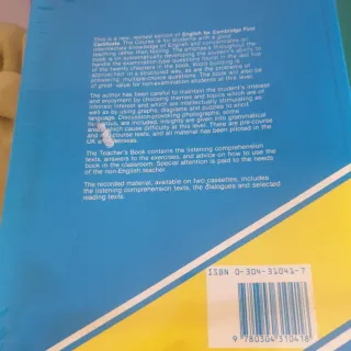 English for Cambridge First Certificate