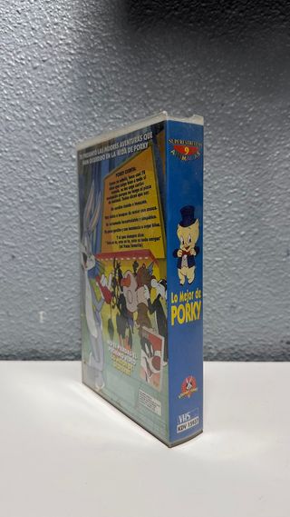 VHS Lo Mejor de Porky Looney Tunes