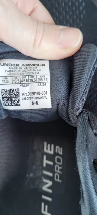 Scarpe Under Armour Infinity Pro 2