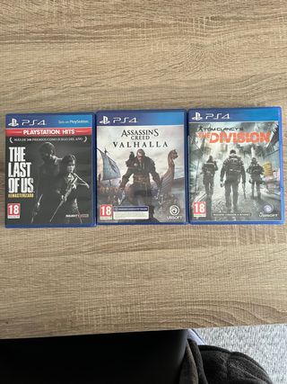Juegos PS5 y PS4