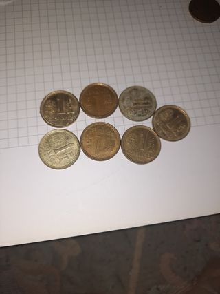 10 Monedas de 1 Euro