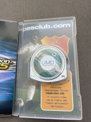 Juego PSP Pro Evolution Soccer 5