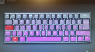 TECLADO CORSAIR K65 RGB MECANICO