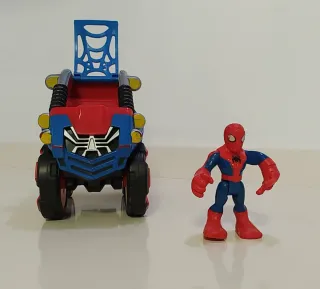 Coche Buggy Spiderman con figura de Spiderman
