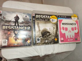 Pack 3 Juegos Resistance PS3: 2, 3 y Fall of Man