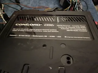 Autoradio Concord CX-50x CD Cassetta