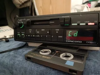 Autoradio Concord CX-50x CD Cassetta