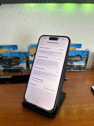 iPhone 15 Pro 128GB Negro 82% Batería