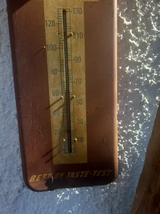 Placa Royal Crown Cola Termómetro Vintage