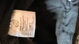 Pantalón negro cargo