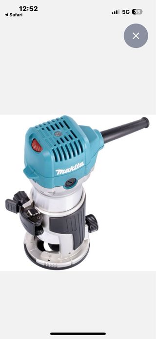 Fresadora Makita RT0702CX2J con maletín