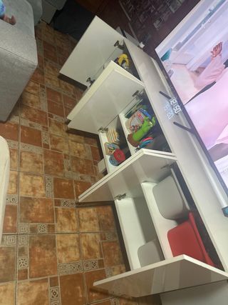 Mueble alto blanco madera