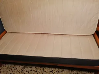 Cama nido Pino Somier 2 Colchones 80x190cm