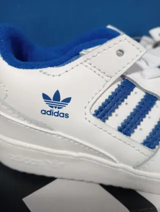 Scarpe Adidas Forum Low Bambini Bianco Blu