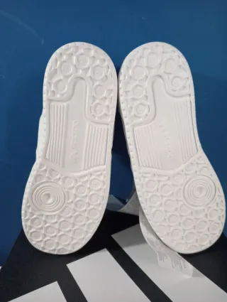 Scarpe Adidas Forum Low Bambini Bianco Blu