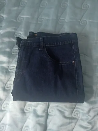 Pantalones vaqueros Lee azules-talla 32