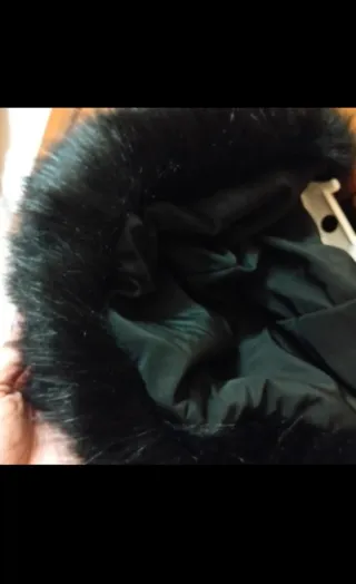 Chaquetón plumón mujer negro