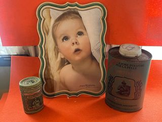 Tabella e Set 2 Borotalco Roberts vintage