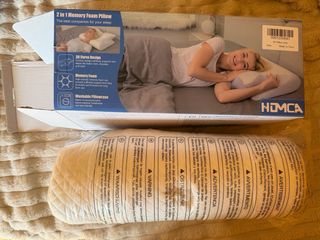 Almohada Cervical 2 en 1 Ergonómica