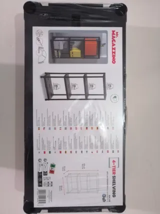 Estantería 4 Niveles Resistente