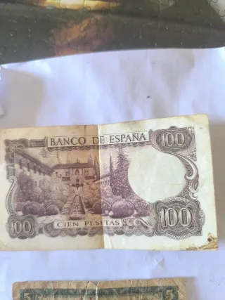 Lote 3 Billetes Pesetas España Colección