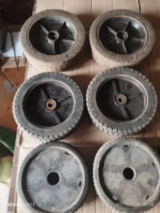 Ruedas cortacésped (6 unidades)