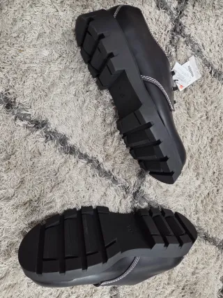 Zapatos Derby Zara Negros