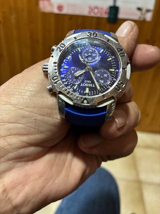 Reloj Tissot PRS 200 Cronógrafo Azul