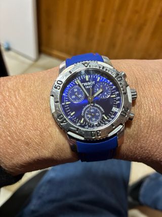 Reloj Tissot PRS 200 Cronógrafo Azul
