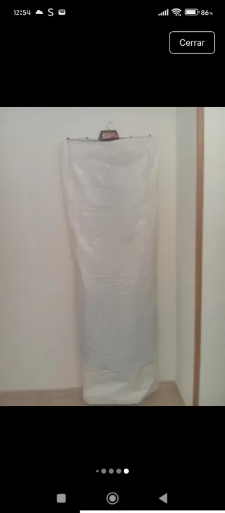 Vestido de fiesta burdeos