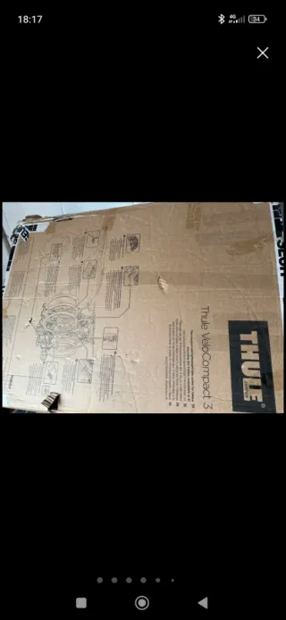 Portabicicletas Thule VeloCompact 3