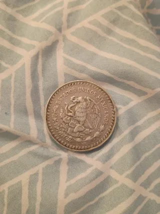 Moneda Antigua 1 Onza Plata Pura México 1991