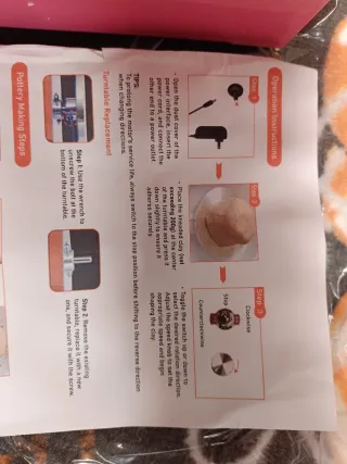 Torno de alfarería mini