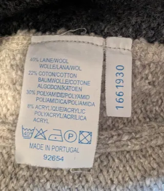 Maglione Decathlon vintage grigio taglia XL