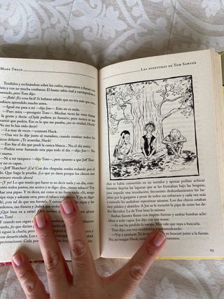 CLÁSICOS JUVENILES DE BOLSILLO - TOM SAWYER (Sp...
