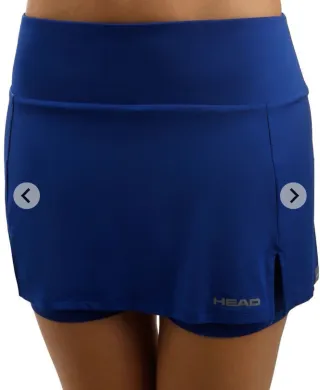 Falda deportiva Head nueva azul