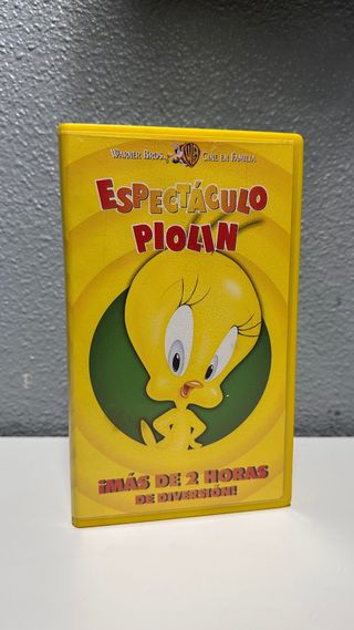 2 VHS Espectáculo Piolín (Español)