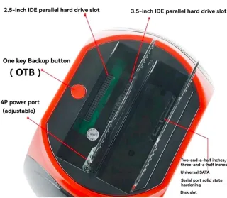 Docking Station HDD IDE/SATA 2.5/3.5 Disco Rigido