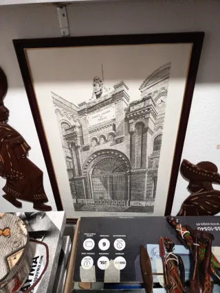 Cuadro Fábrica Nacional de Tabacos Cádiz