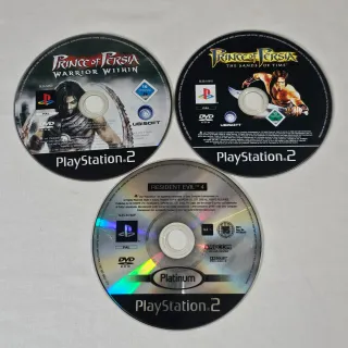Lote PS2 Resident Evil e Prince of Persia