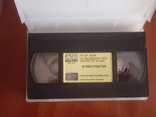 VHS Street Fighter la ultima batalla